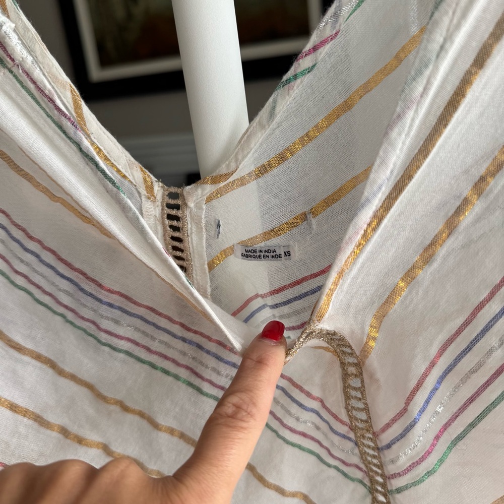 SAYLOR Multicolor Striped Top - Picture 8 of 9
